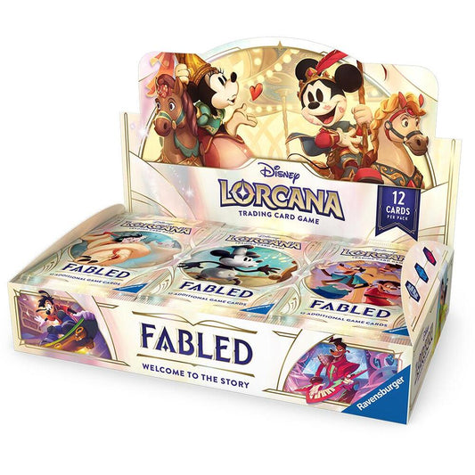 Fabled Booster Box - Fabled (9) In Disney Lorcana