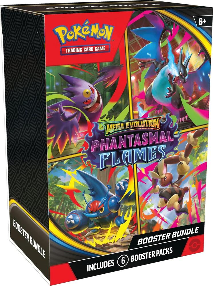 Booster Bundle - ME02: Phantasmal Flames (PFL) In Pokemon Trading Cards