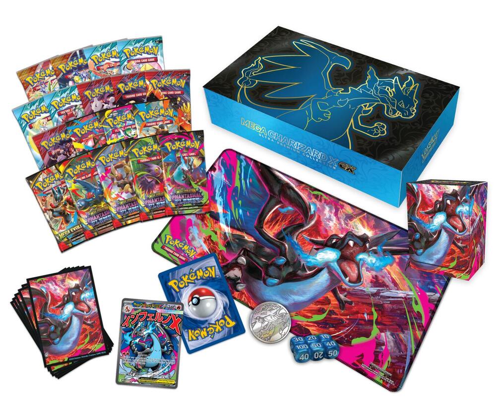 Mega Charizard X ex Ultra Premium Collection In Pokemon Trading Cards