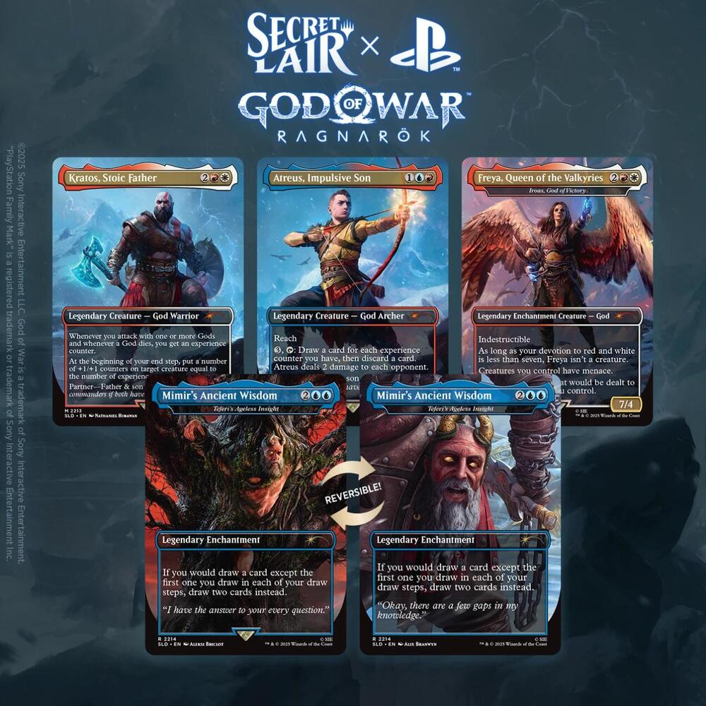 Secret Lair X PlayStation, Nonfoil [WPN Only] - In Magic the Gathering