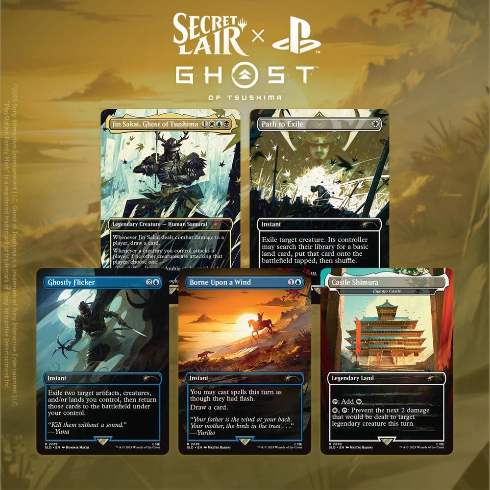 Secret Lair X PlayStation, Nonfoil [WPN Only] - In Magic the Gathering