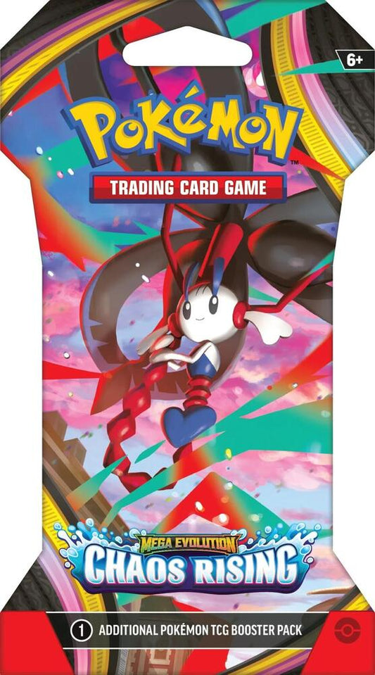 Sleeved Booster Pack - ME04: Chaos Rising (CRI) In Pokemon Trading Cards