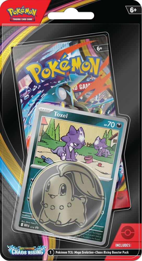 Single Pack Blister [Toxel] - ME04: Chaos Rising (CRI) In Pokemon Trading Cards