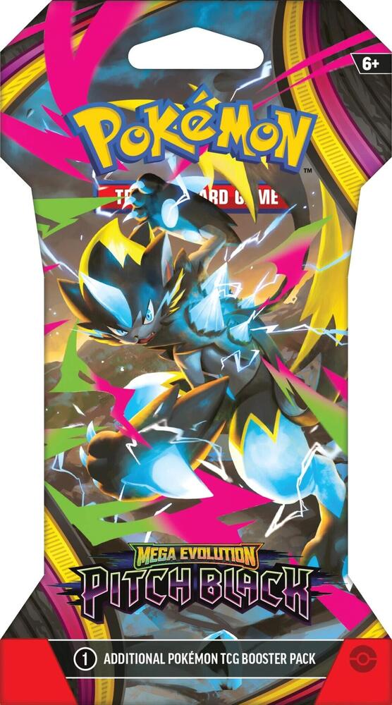 Sleeved Booster Pack - ME05: Pitch Black (ME05) In Pokemon Trading Cards (Copy)