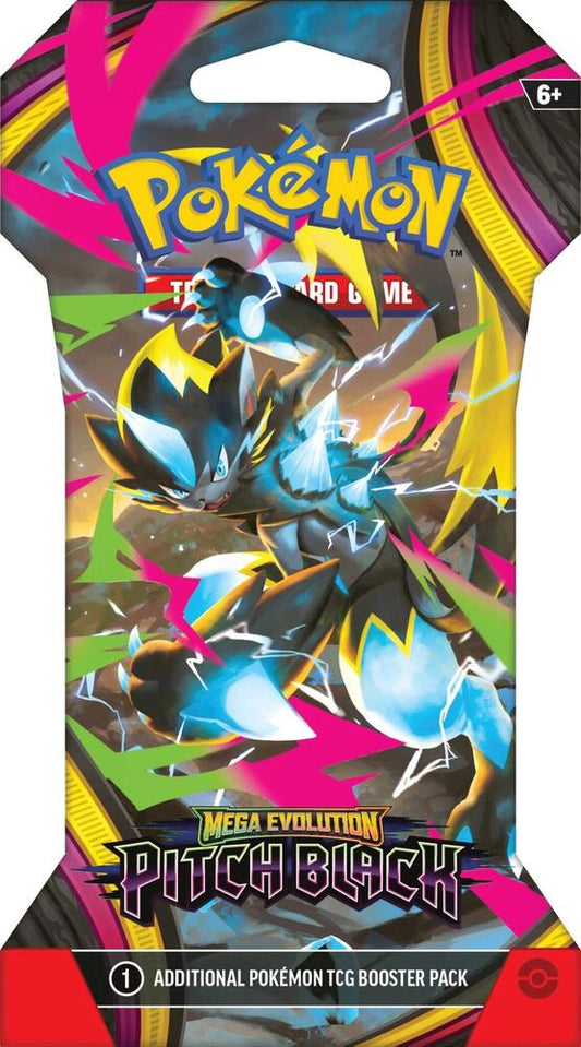 Sleeved Booster Pack - ME05: Pitch Black (ME05) In Pokemon Trading Cards (Copy)