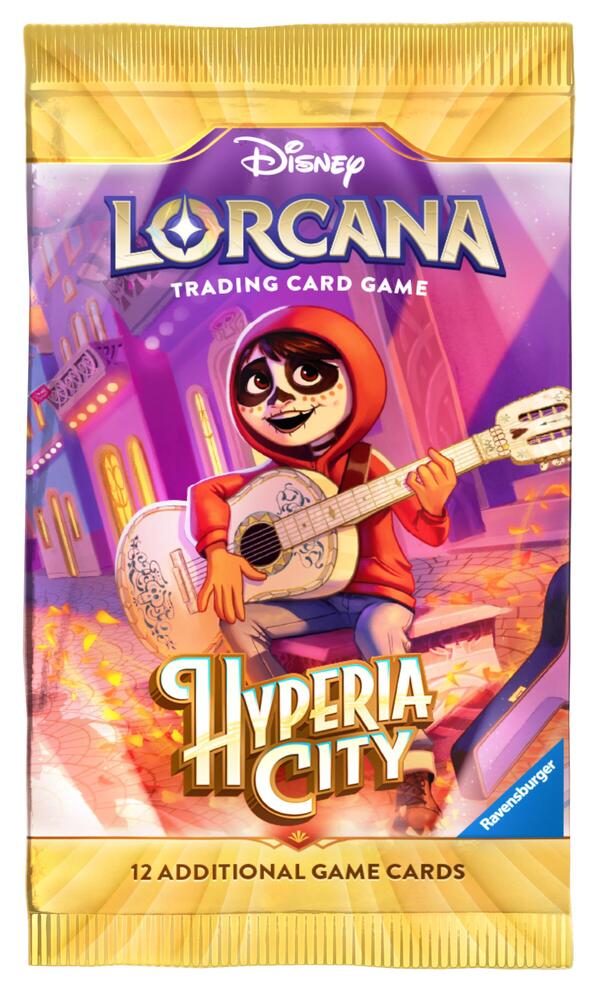 Booster Pack - Hyperia City (14) In Disney Lorcana Trading Cards