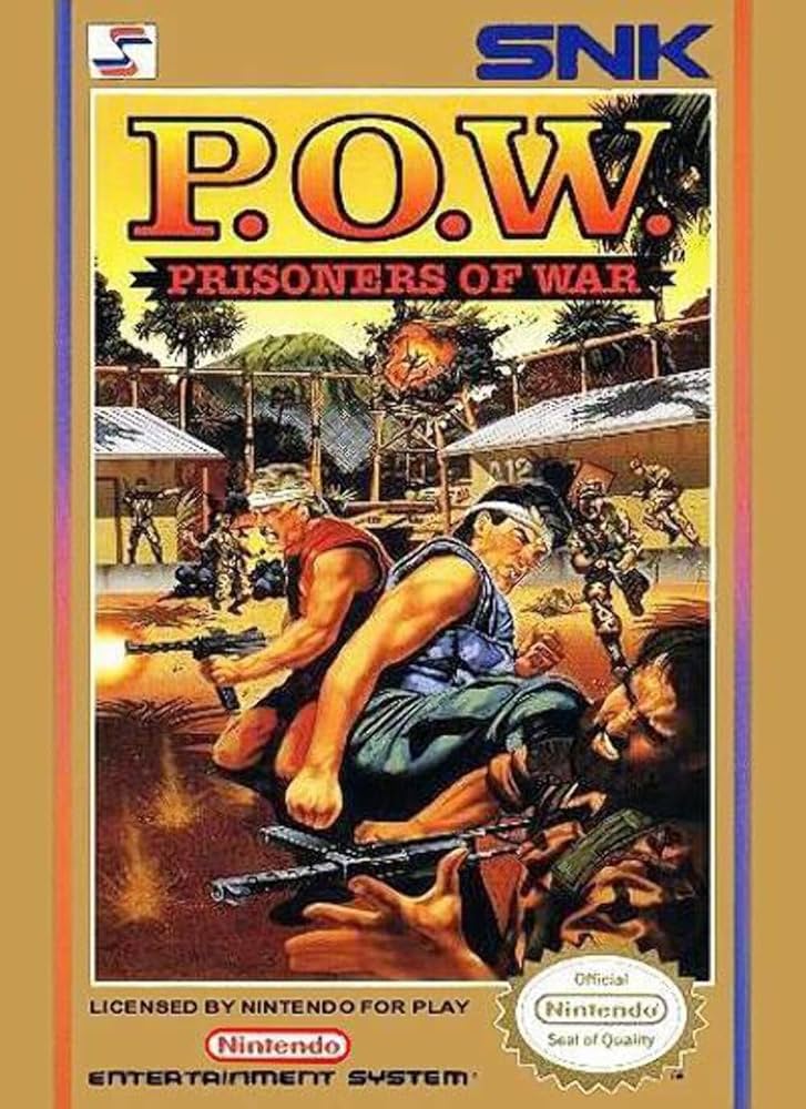 POW Prisoners of War for Nintendo Entertainment System (NES)