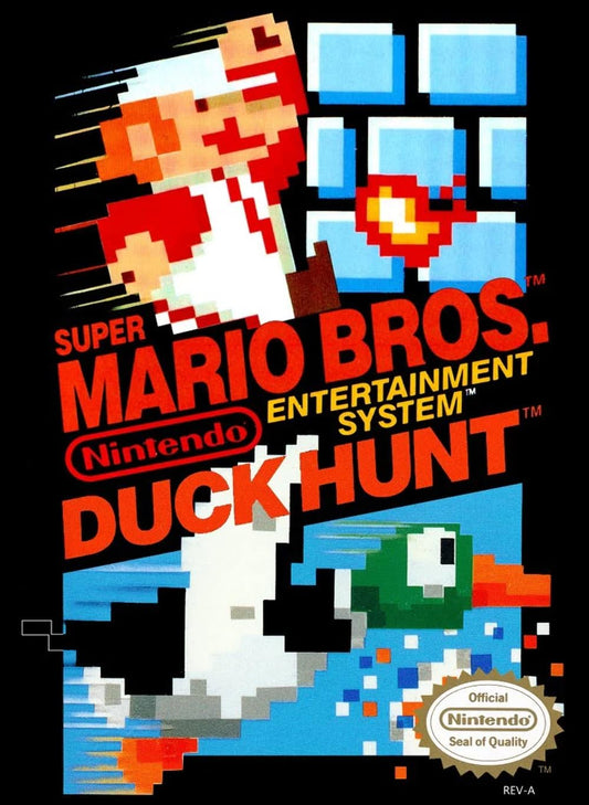 Super Mario Bros and Duck Hunt for Nintendo Entertainment System (NES)