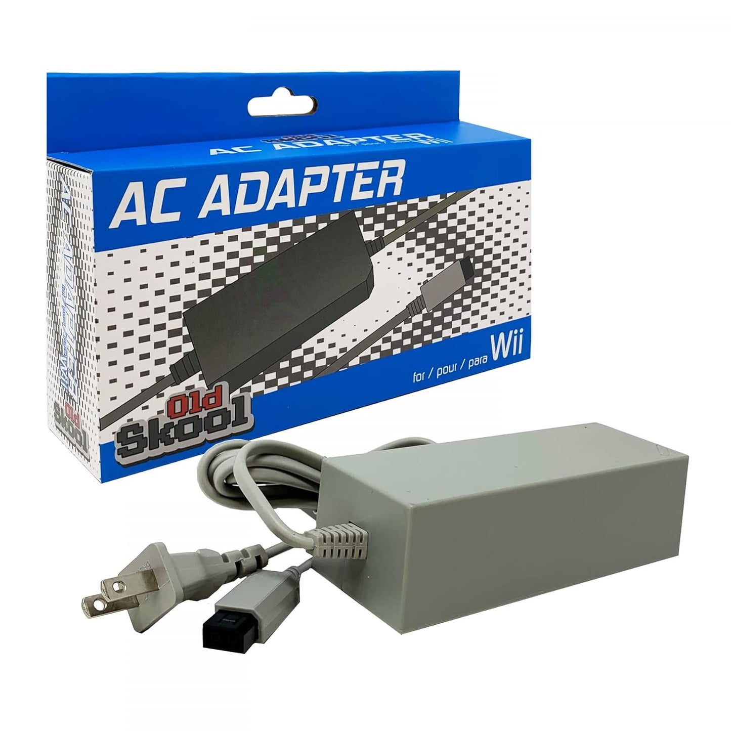 Old Skool AC Adapter for Nintendo Wii