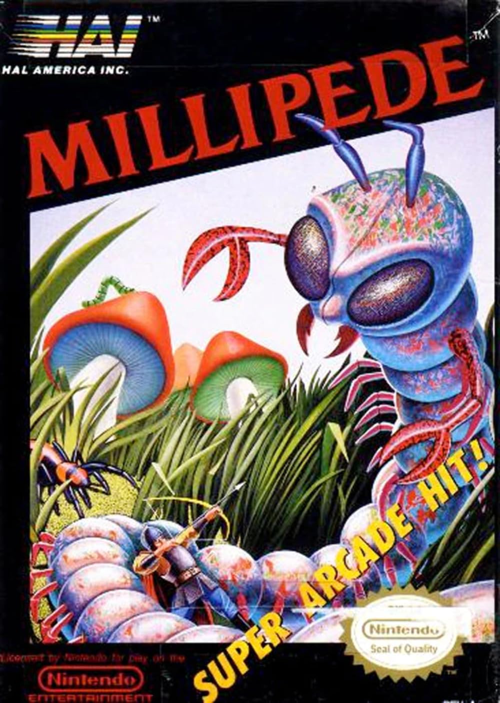 Millipede for Nintendo Entertainment System (NES)