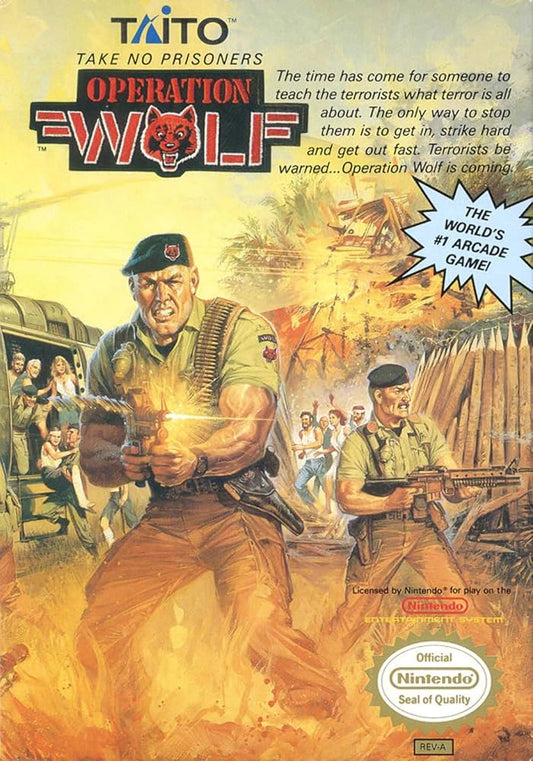 Operation Wolf for Nintendo Entertainment System (NES)