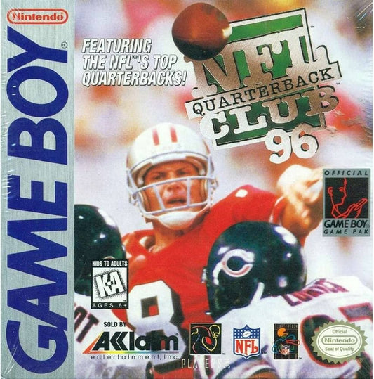 NFL Quarterback Club 96 for Original Nintendo Game Boy