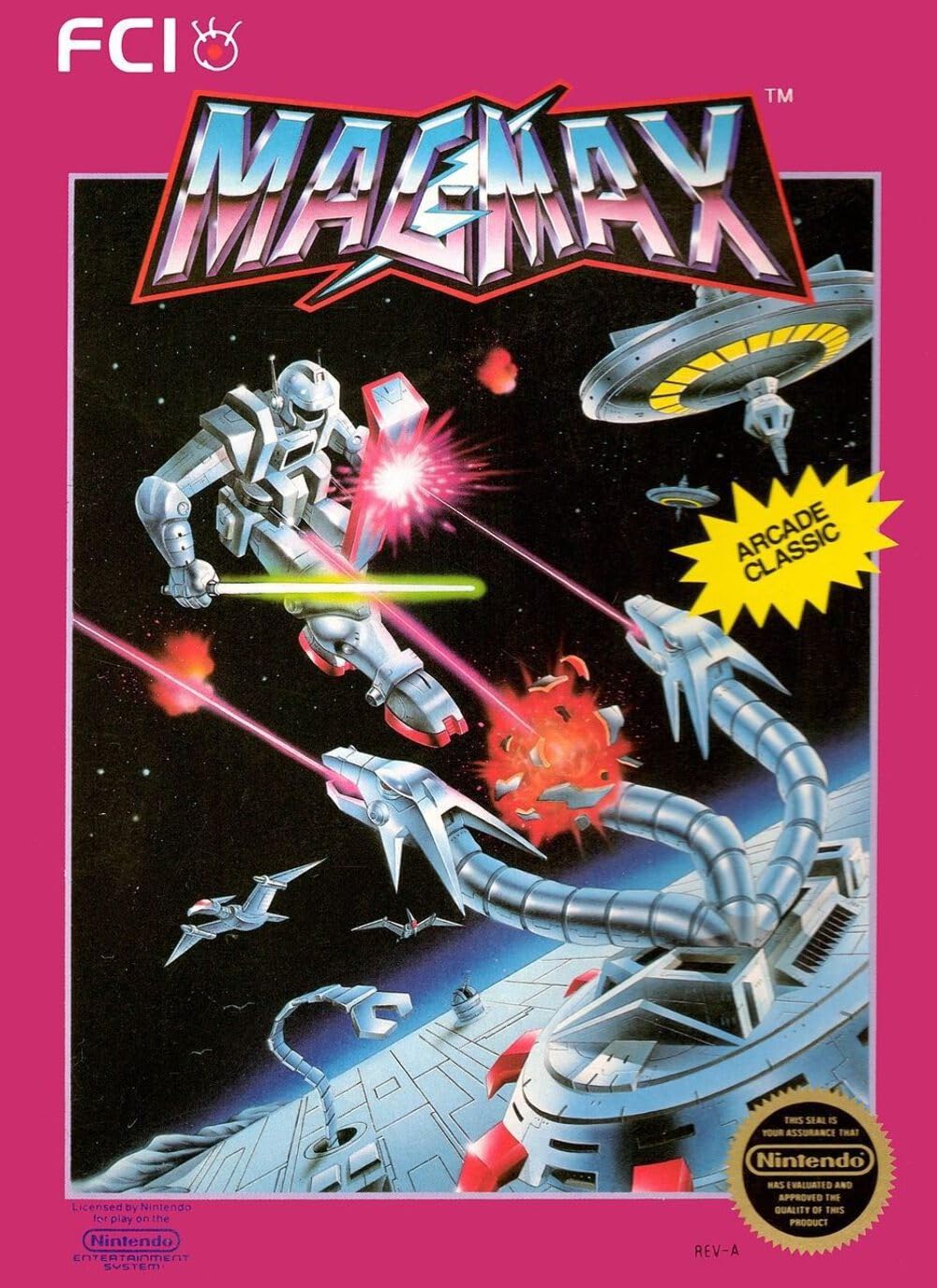 Magmax for Nintendo Entertainment System (NES)