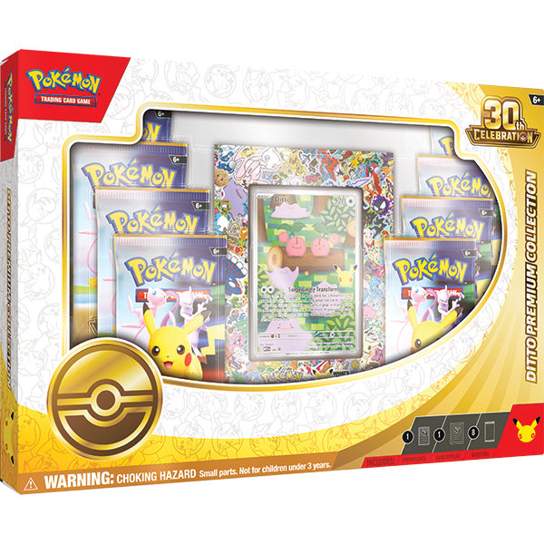 Pokemon TCG: 30th Celebration- Ditto Premium Collection In Pokemon Trading Cards