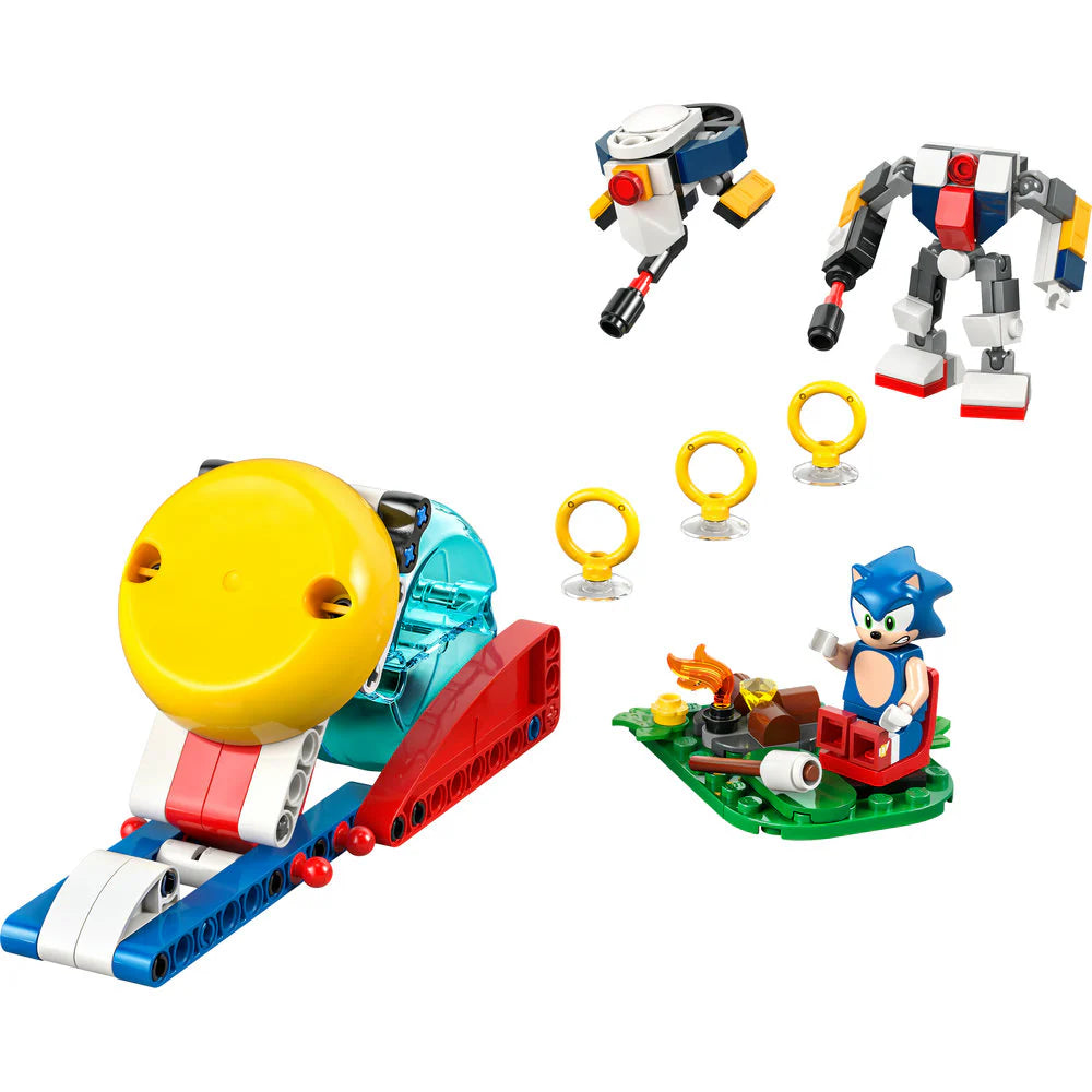 77001 Sonic the Hedgehog: Sonic’s Campfire Clash in Lego