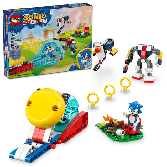 77001 Sonic the Hedgehog: Sonic’s Campfire Clash in Lego