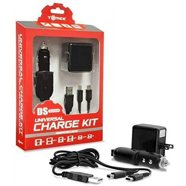 Tomee Universal Charger Kit for Nintendo DS, 2DS, 3DS, and XL Models