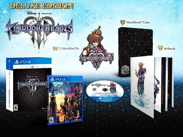 Kingdom Hearts III [Deluxe Edition] for Sony PlayStation 4