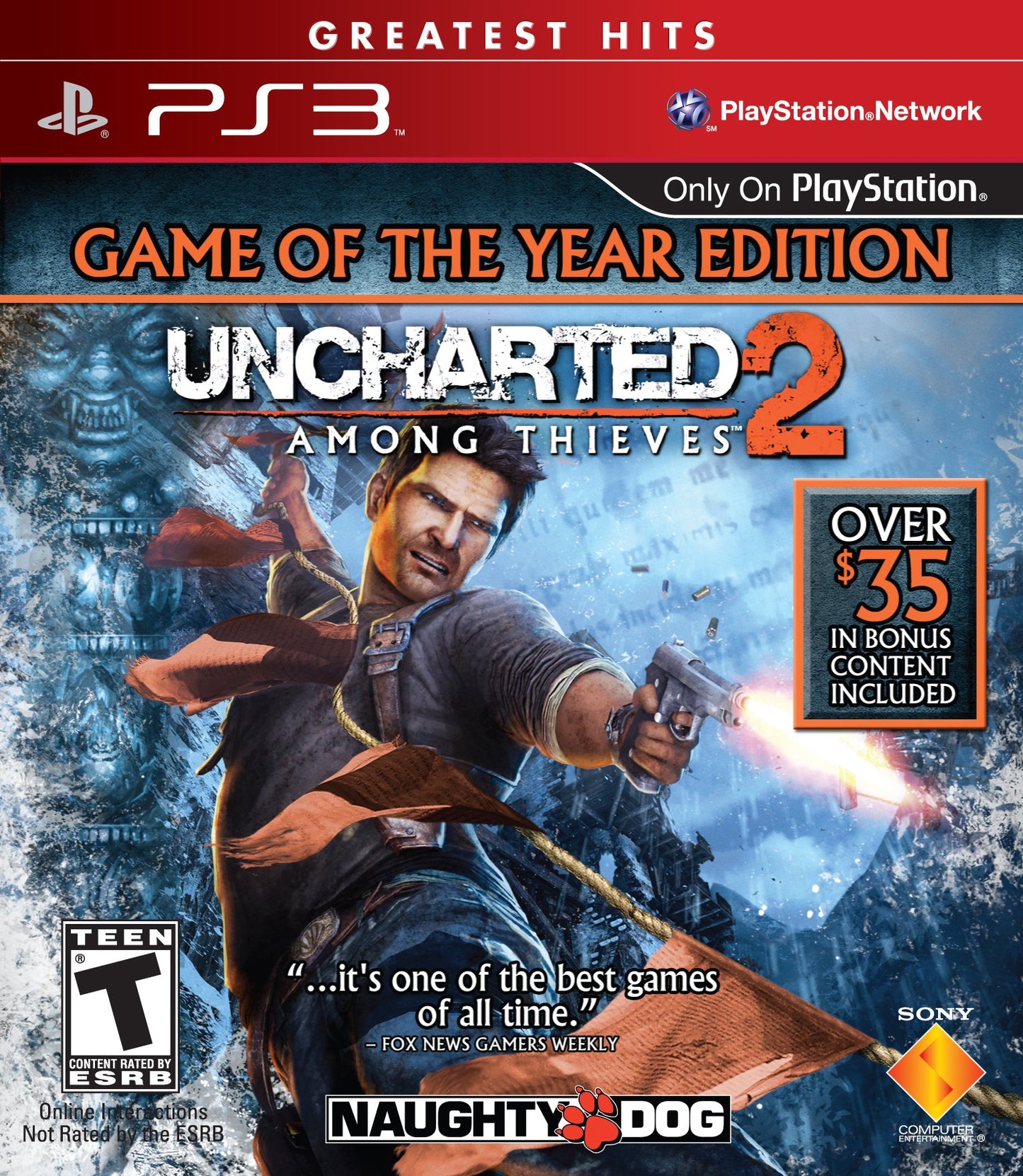 Uncharted 2: Among Thieves [Game of the Year] for Sony PlayStation 3