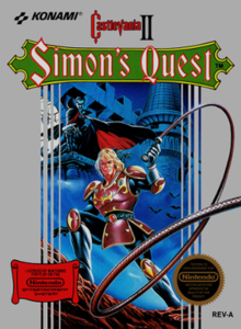 Castlevania II Simon's Quest for Nintendo Entertainment System (NES)