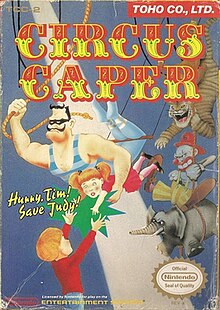 Circus Caper for Nintendo Entertainment System (NES)