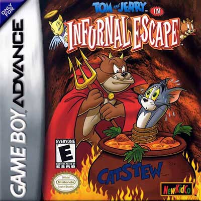 Tom and Jerry in Infurnal Escape for Nintendo Game Boy Advance