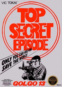 Golgo 13 Top Secret Episode for Nintendo Entertainment System (NES)