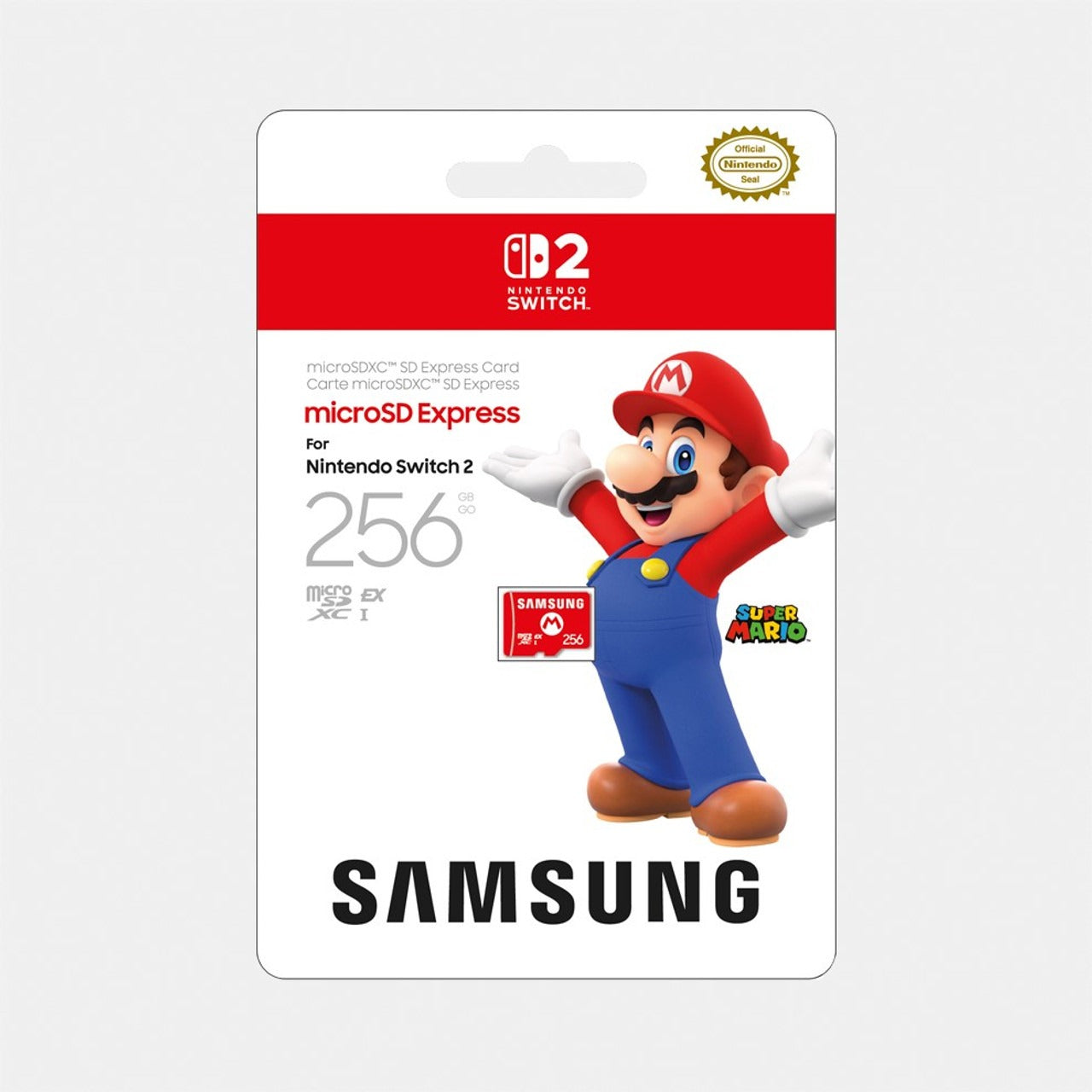 Samsung microSD Express Card: 256GB for Switch 2