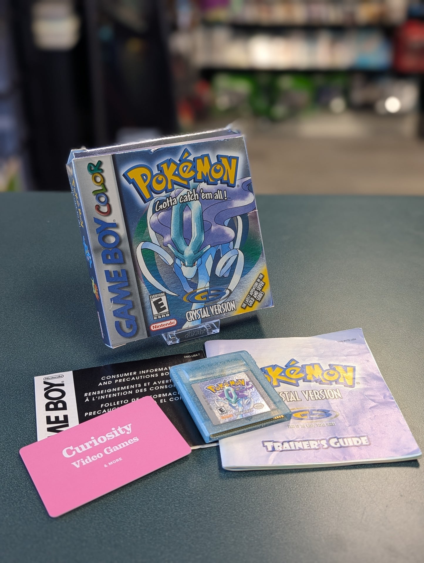 Pokemon Crystal for Nintendo Game Boy Color