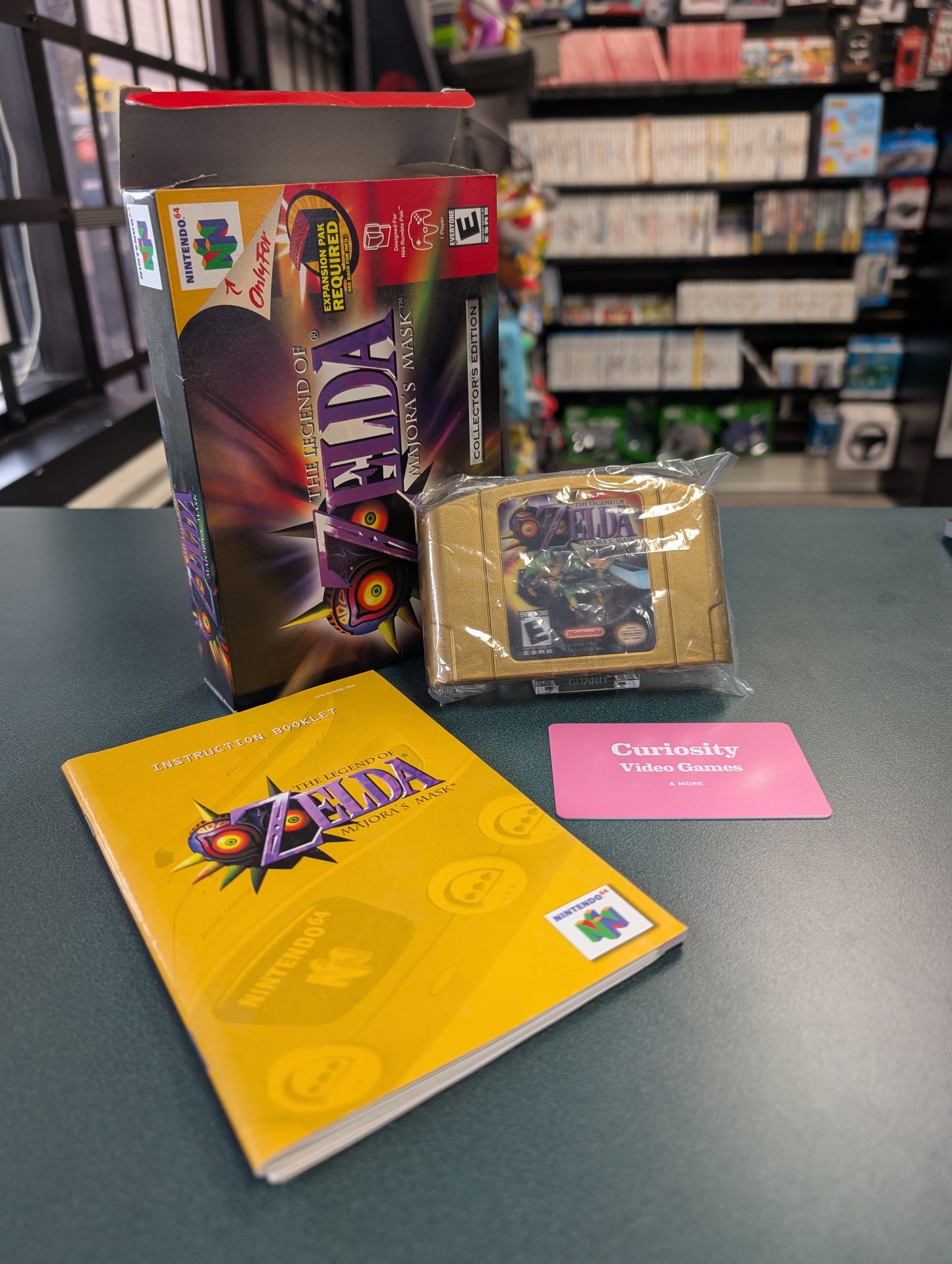 Zelda Majora's Mask [Collector's Edition] (Holgram) for Nintendo 64