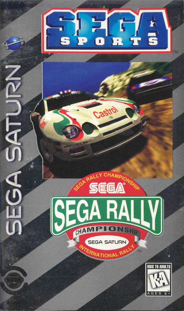 Sega Rally Championship for Sega Saturn