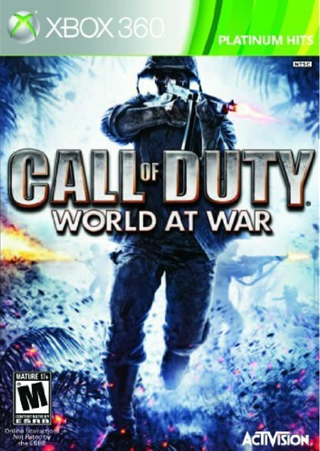 Call of Duty World at War for Xbox 360