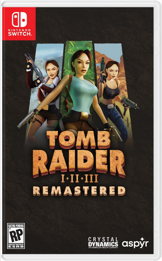 Tomb Raider I-III Remastered Starring Lara Croft for Nintendo Switch