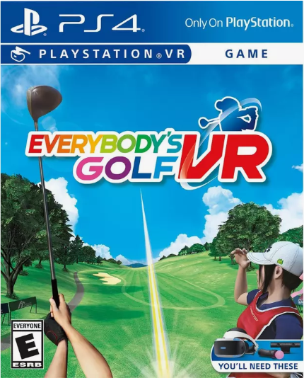 Everybody's Golf VR for Sony PlayStation 4