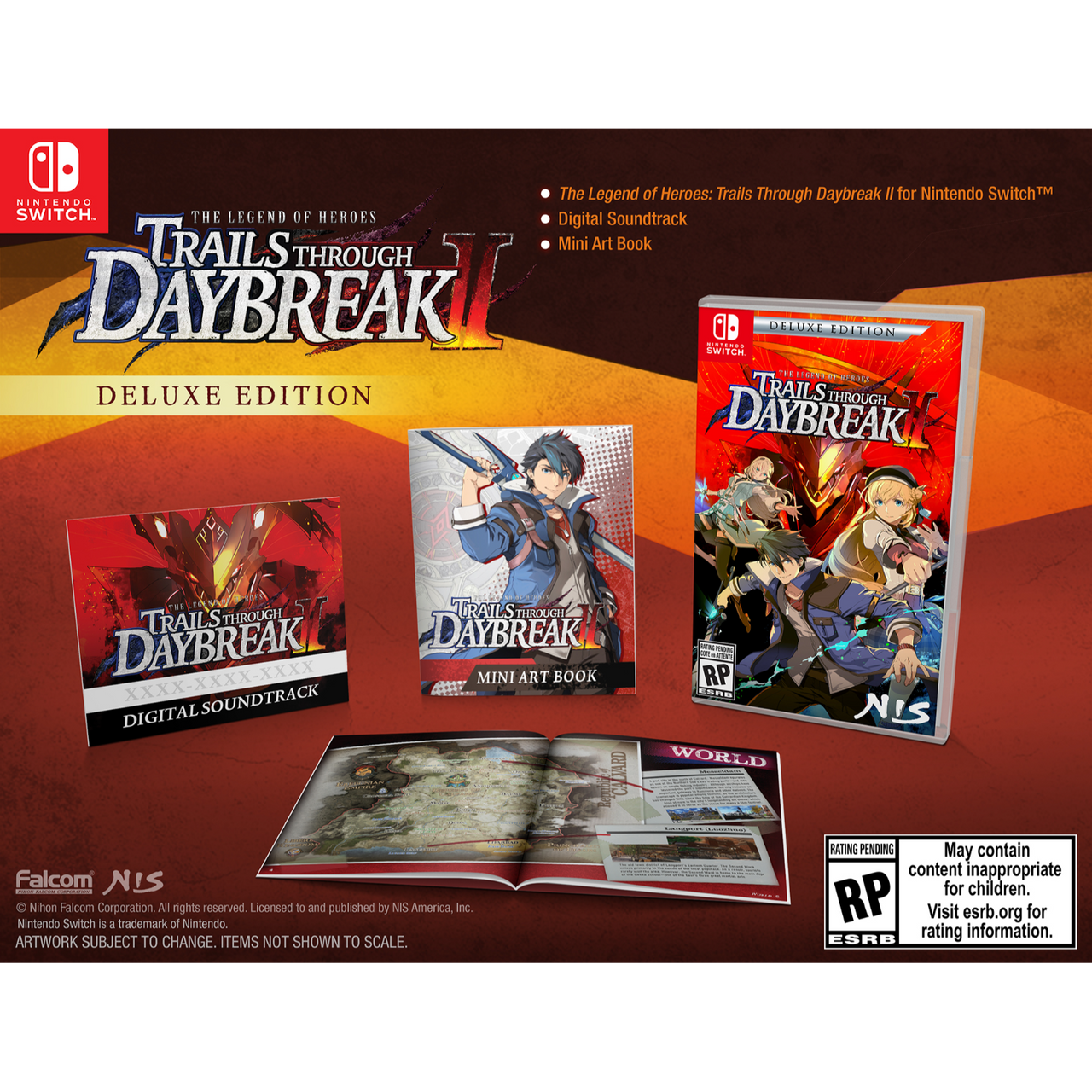 Legend of Heroes: Trails through Daybreak II: Deluxe Edition for Nintendo Switch