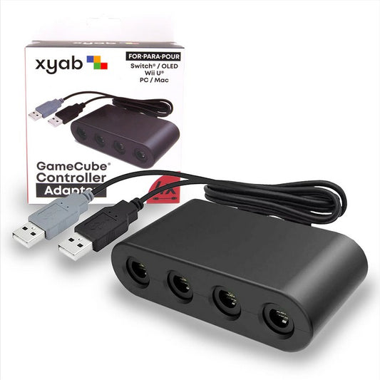 4-Port Controller Adapter - xyab for Nintendo GameCube