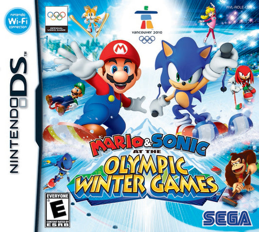 Mario and Sonic at the Olympic Winter Games for Nintendo DS