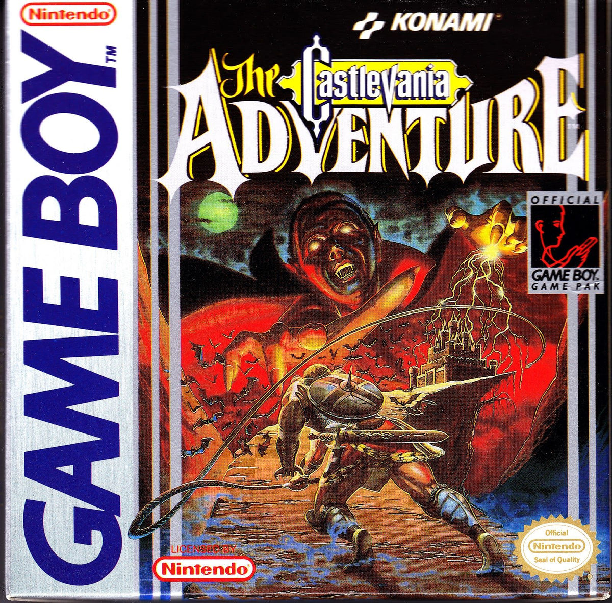 Castlevania Adventure for Original Nintendo Game Boy