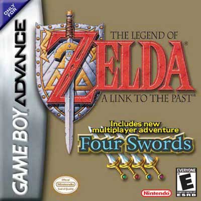 Zelda Link to the Past for Nintendo Game Boy Advance