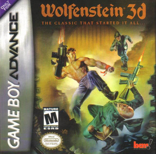 Wolfenstein 3D for Nintendo Game Boy Advance