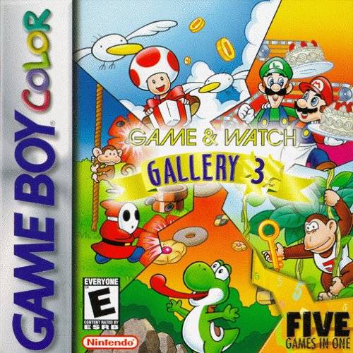 Game and Watch Gallery 3 for Original Nintendo Game Boy