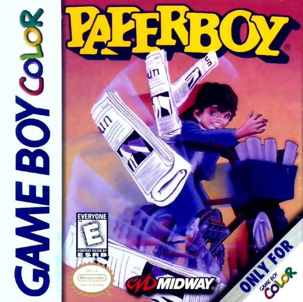 Paperboy for Nintendo Game Boy Color