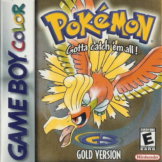 Pokemon Gold for Nintendo Game Boy Color and Game Boy