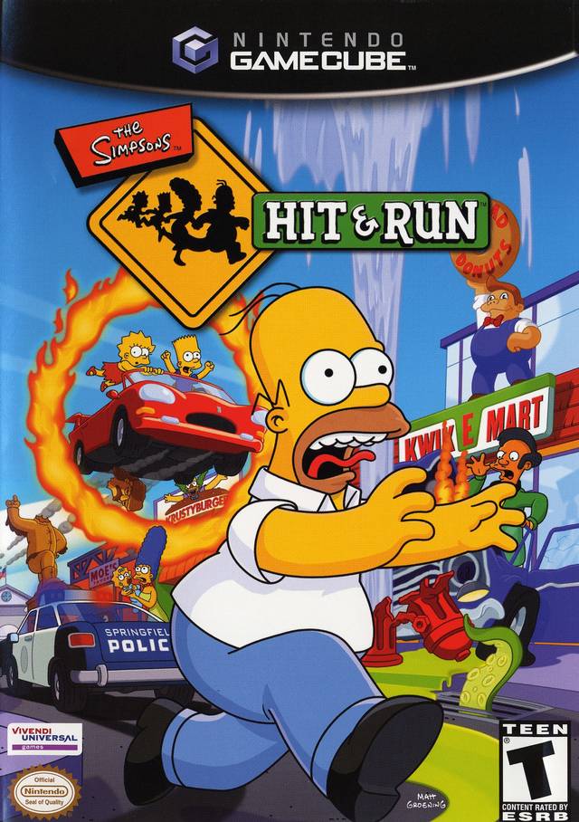 The Simpsons Hit and Run for Nintendo GameCube