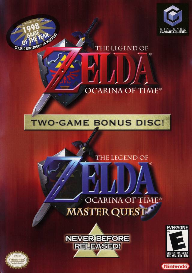 Zelda Ocarina of Time Master Quest for Nintendo GameCube