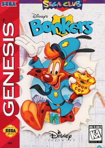 Bonkers for Sega Genesis