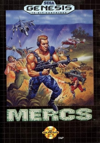 Mercs for Sega Genesis