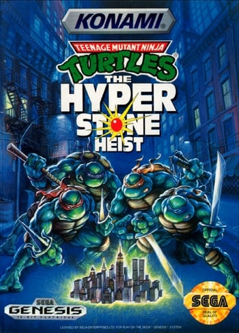 Teenage Mutant Ninja Turtles Hyperstone Heist for Sega Genesis