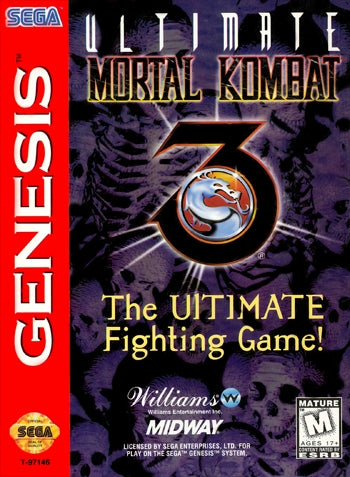 Ultimate Mortal Kombat 3 for Sega Genesis