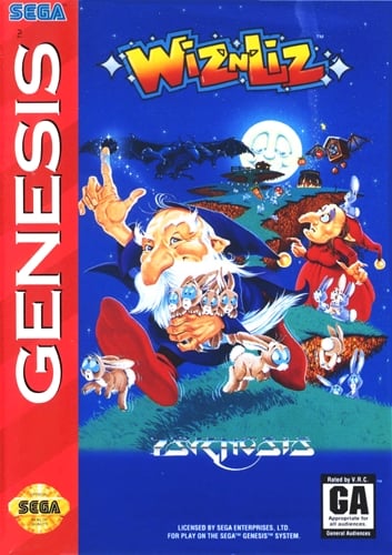 Wiz 'n' Liz for Sega Genesis